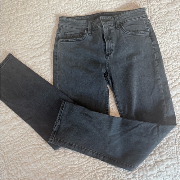 Joe's Jeans Women's Straight Leg Jeans - Dark Gray - Picture 1 of 3
